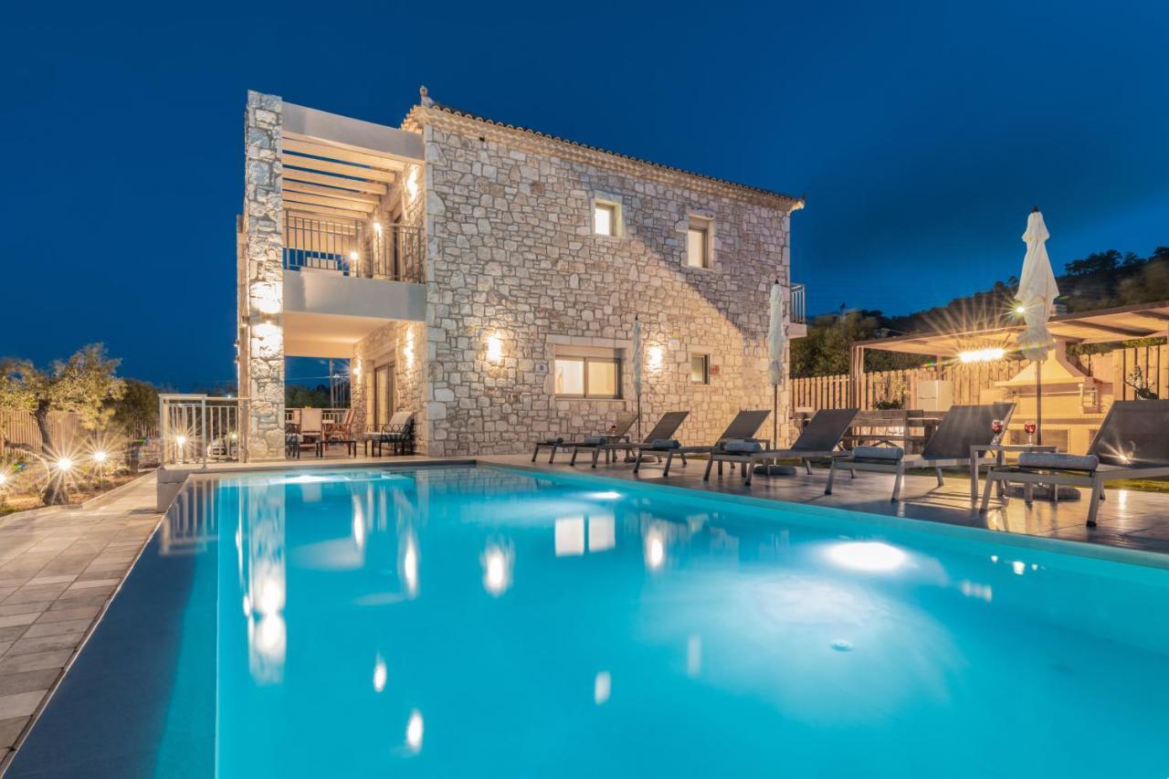 Claudio Stone House Villa Vasilikí Exterior foto