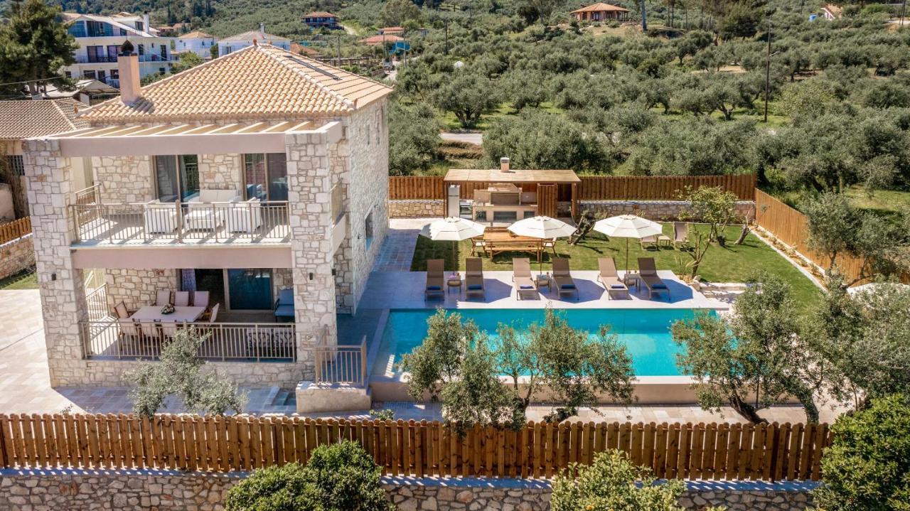 Claudio Stone House Villa Vasilikí Exterior foto