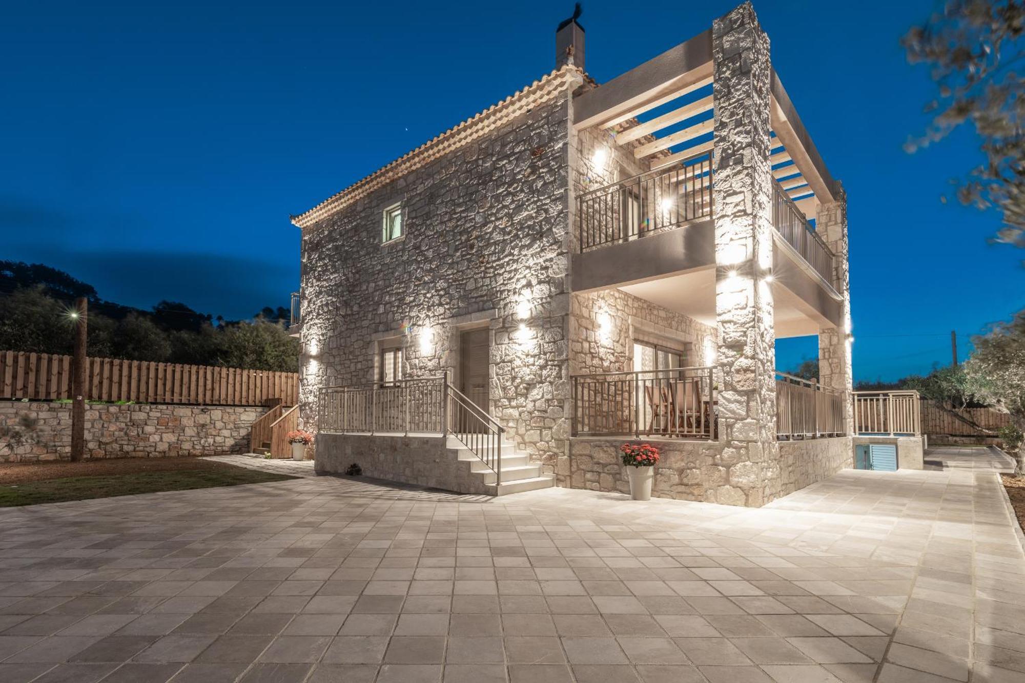 Claudio Stone House Villa Vasilikí Exterior foto